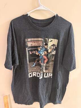 Capcom Street Fighter Chun-Li Grow Up Graphic T-Shirt 2XL